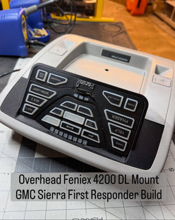 GMC SIERRA Overhead Mount for Feniex 4200 DL