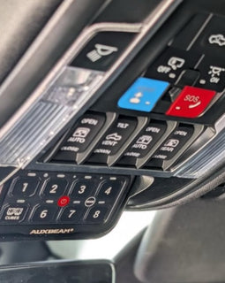 RAM 2019-2024 1500/2500/3500 Auxbeam Switch Panel overhead mount