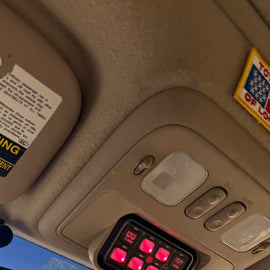 M59V1 Overhead Mount for Auxbeam 8 Gang Switch Panel