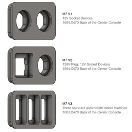 M7 (Rear Cooler Switch Hole Mounting Plate)